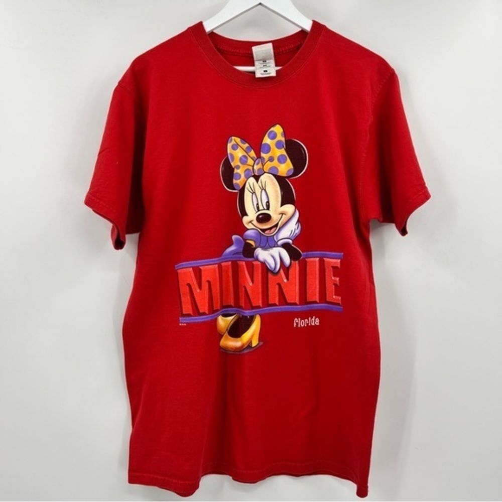 Disney Minnie Mouse Back Graphic Tee Short Sleeve